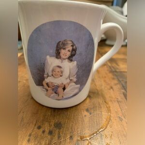 Vintage princess Diana princess of wales coffee cup